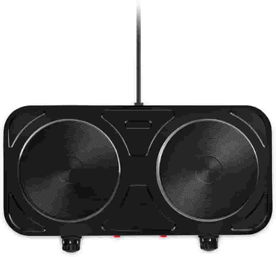 Fogão Elétrico Portátil Cooktop 2 Bocas Elgin - 110V