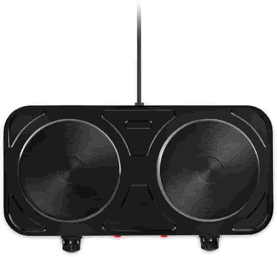 Fogão Elétrico Portátil Cooktop 2 Bocas Elgin - 110V