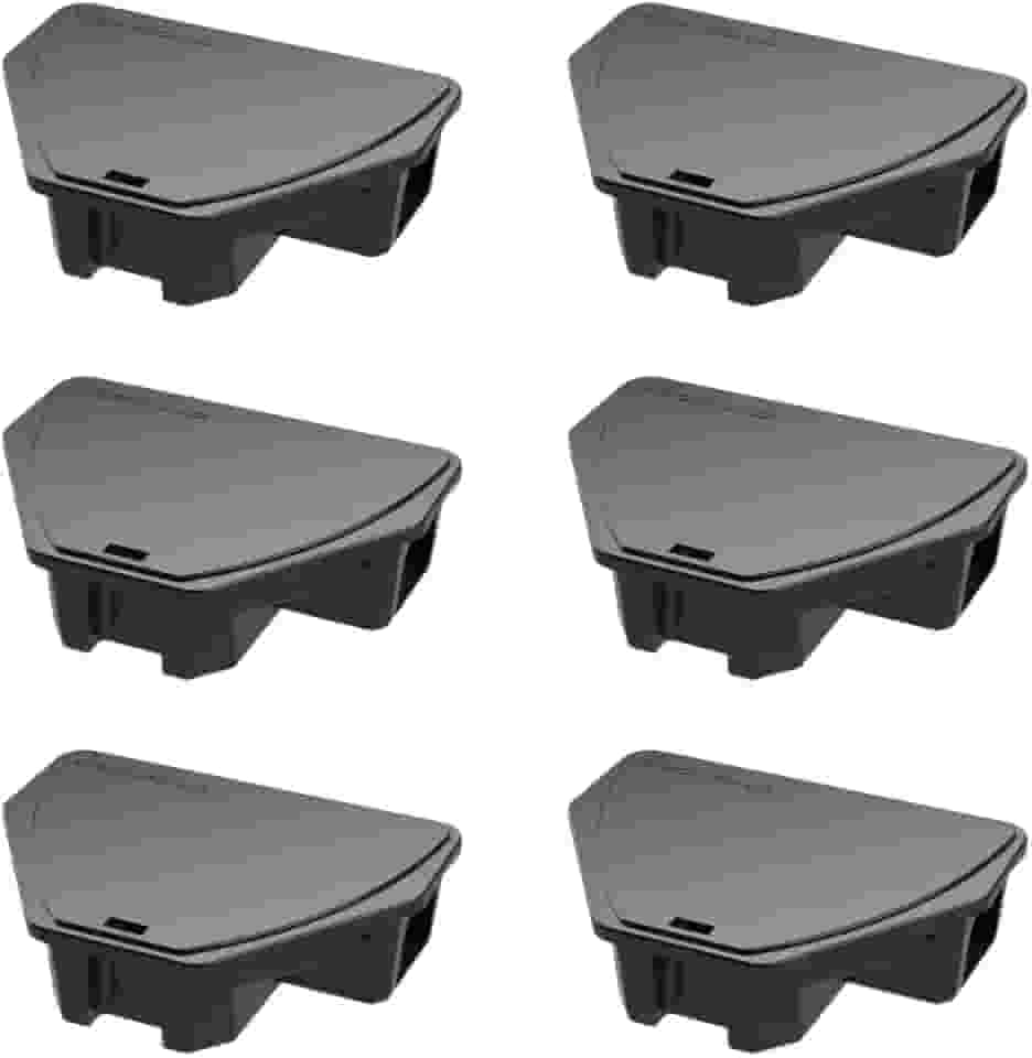 Armadilha para Ratos Ratazanas Camundongos Porta Isca Mult Control Up 6 Unidades