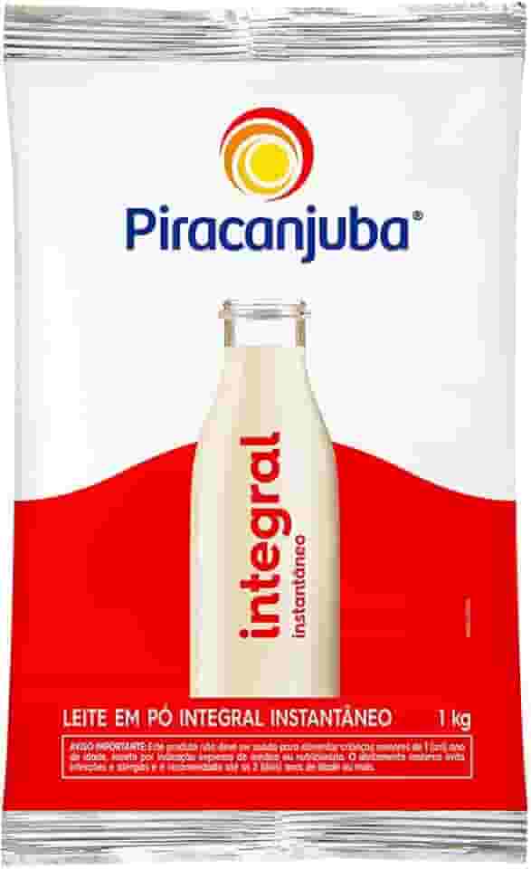 Piracanjuba Leite Em Pó Integral Instantâneo 1Kg