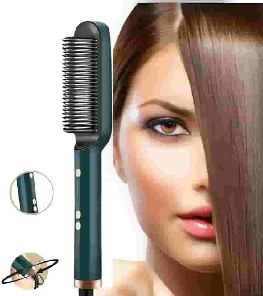 BENEDITA, Escova Alisadora Elétrica Cerâmica 5 Em 1 Bivolt