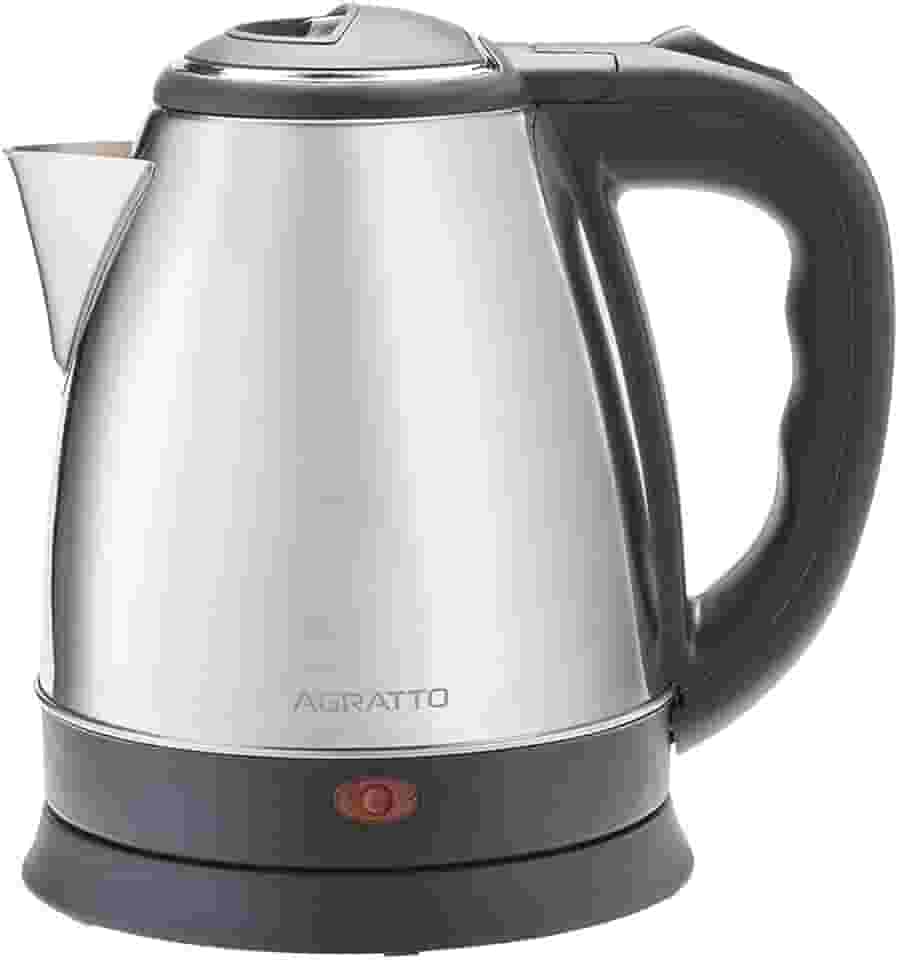 Agratto 784 - Chaleira Eletrica Inox, 220v, 1,8 Litro, Preto/inox
