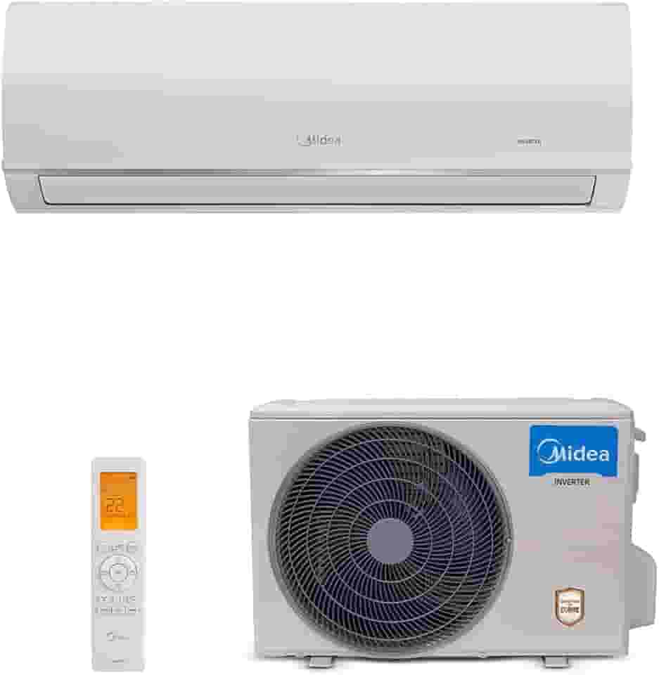 Ar condicionado Split Hi Wall Midea Connect Inverter 12.000 Btus Frio 127v R-32