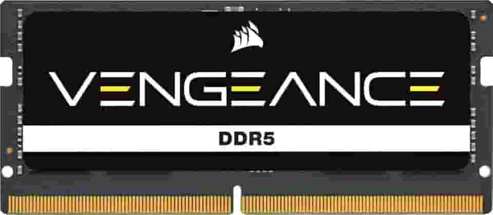 CORSAIR Memória de computador Vengeance SODIMM DDR5 RAM 48GB (1x48GB) 4800MHz CL40 Intel XMP iCUE compatível - Preto (CMSX48GX5M1A4800C40)