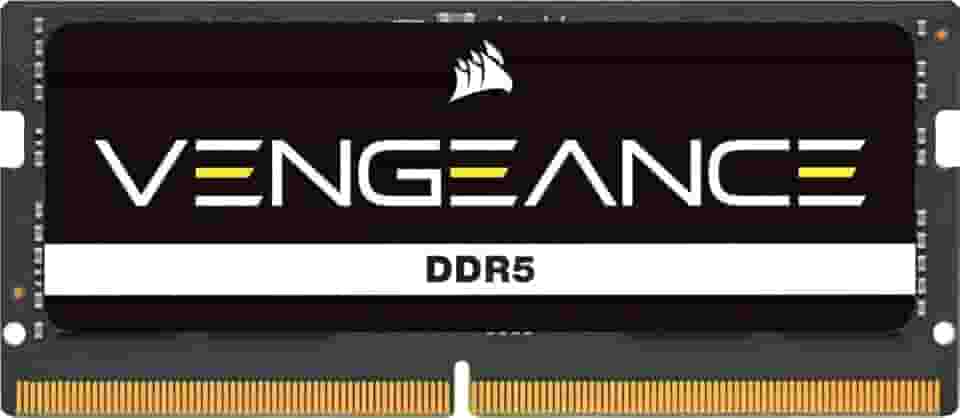 CORSAIR Memória de computador Vengeance SODIMM DDR5 RAM 48GB (1x48GB) 4800MHz CL40 Intel XMP iCUE compatível - Preto (CMSX48GX5M1A4800C40)