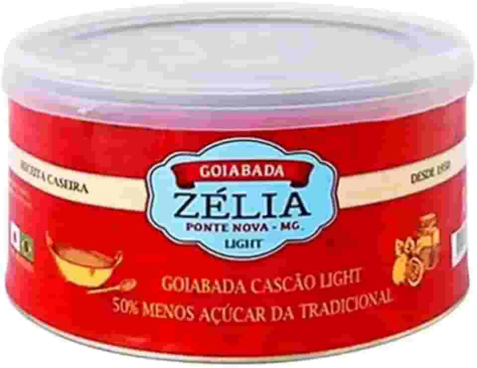 Doces Zélia Goiabada Cascão Zélia Lata 400G Light