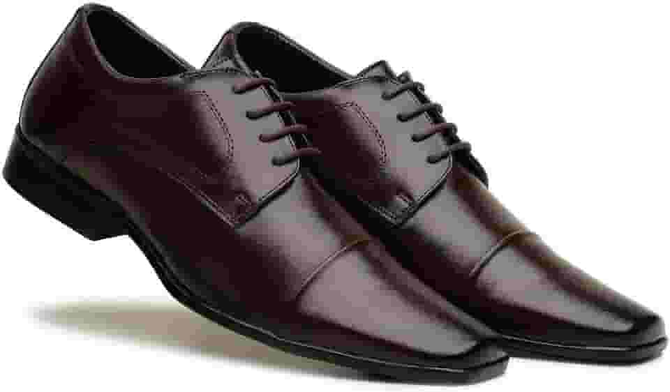 Sapato Social Masculino Confort Casual Fechamento em Cadarço Bico Fino Elegante