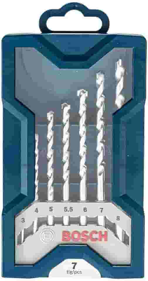 Bosch Jogo de brocas para alvenaria Mini X-Line 3-8mm 7 peças