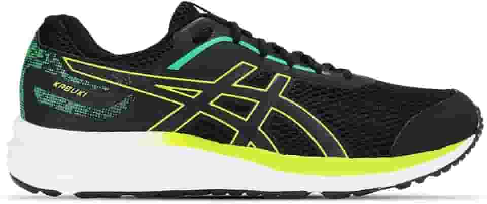 Tênis Asics Kabuki Preto e Verde - Masculino