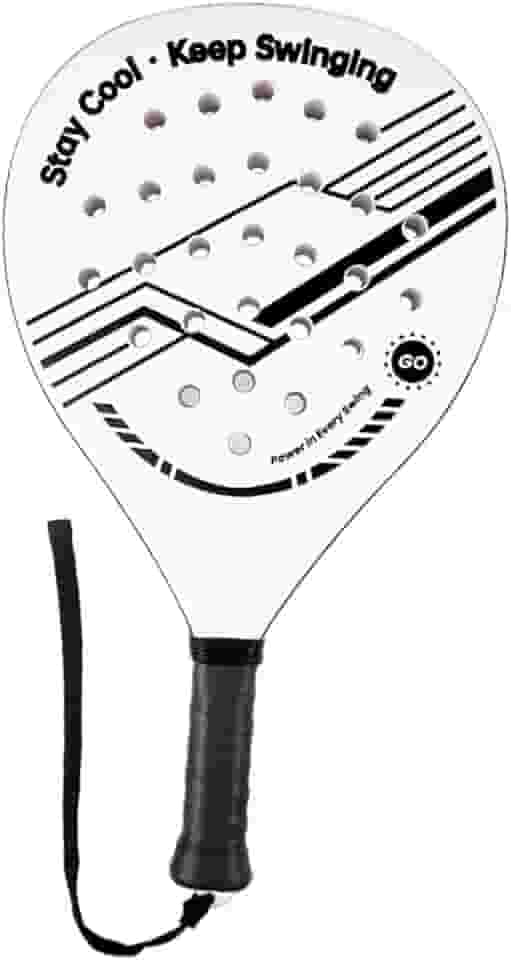 Vaveren Raquete de Padel para Iniciantes, Leve, com Núcleo em Epe, Ideal para Entretenimento, Pais, Filhos e Família, Uso Interno, Adultos e Juniores