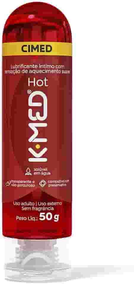K-med Hot Lubrificante Íntimo que Aquece com 50g