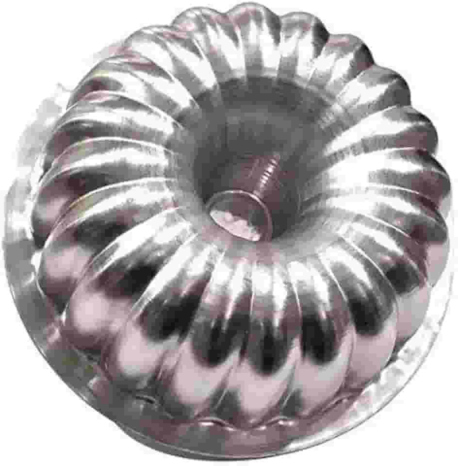 Forma Suíça Decorada Alumínio 22x18x9 Bolo Torta Caparroz