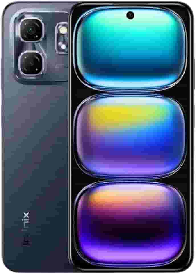 Infinix Hot 50i, 4GB + 4GB RAM 256GB, Tela 6.7" 120Hz, Câmera 48MP (Preto)