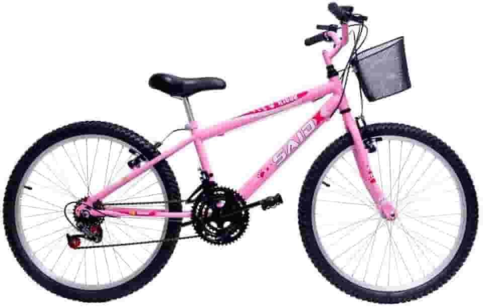 Bicicleta Aro 24 Infantil Saidx Premium 18 Velocidades, Freio V-Brake, Masculina e Feminina