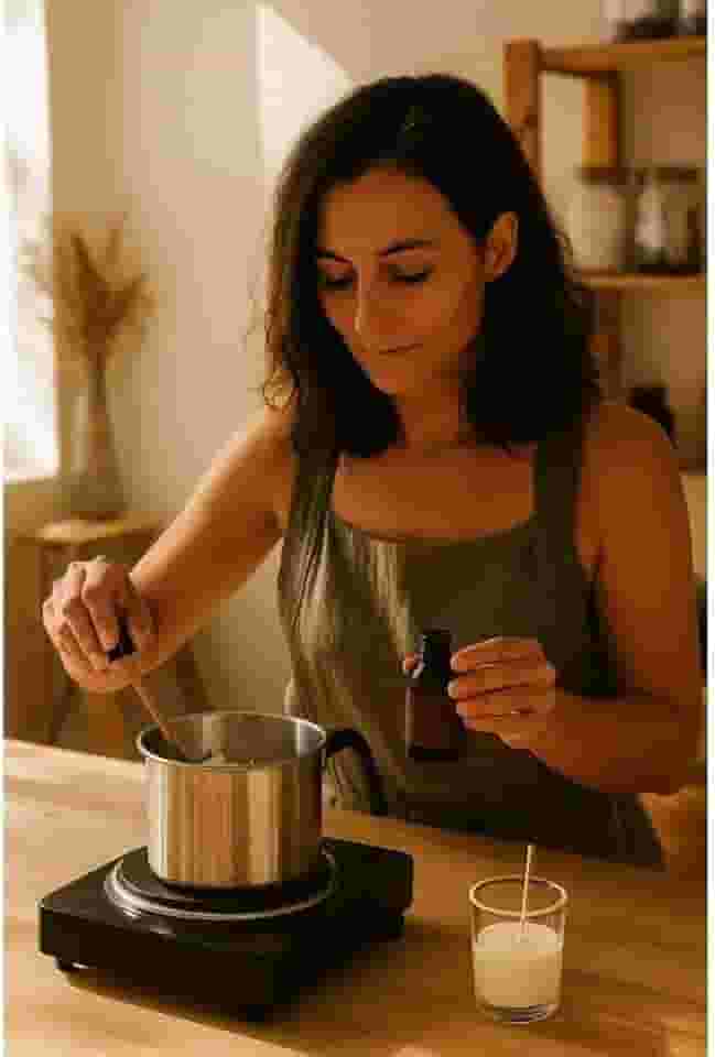 Essência Aromática Concentrada 100ml – Essência para Difusor e Velas Aromáticas com Óleos Essenciais Premium e Alta Fixação (Cereja com Avelã)