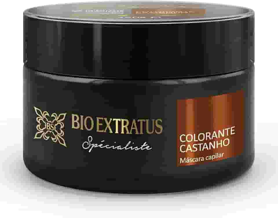 Mascara Colorante Castanho 2 Minutos Mágico Bio Extratus 250G