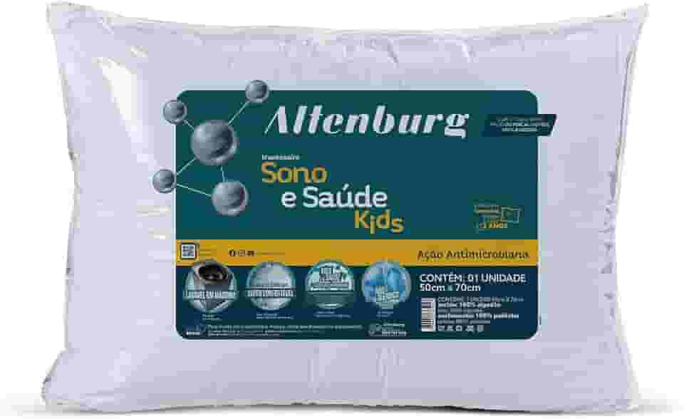 Travesseiro Altenburg Sono e Saúde Kids - 50cm x 70cm