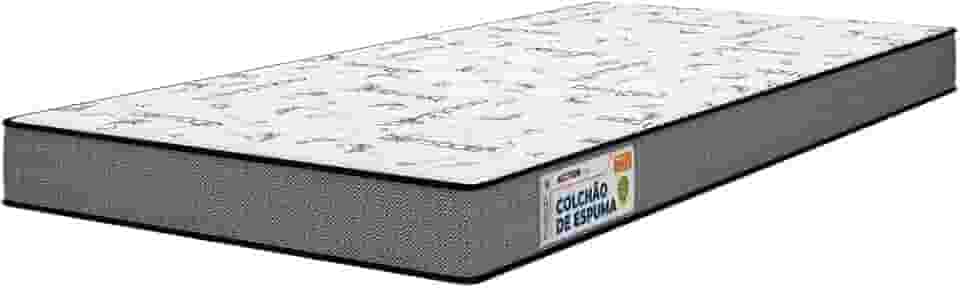 Colchão de Solteiro Espuma Cama Quarto 1,88x88x14 D33 Plumatex - Loja Inova BR