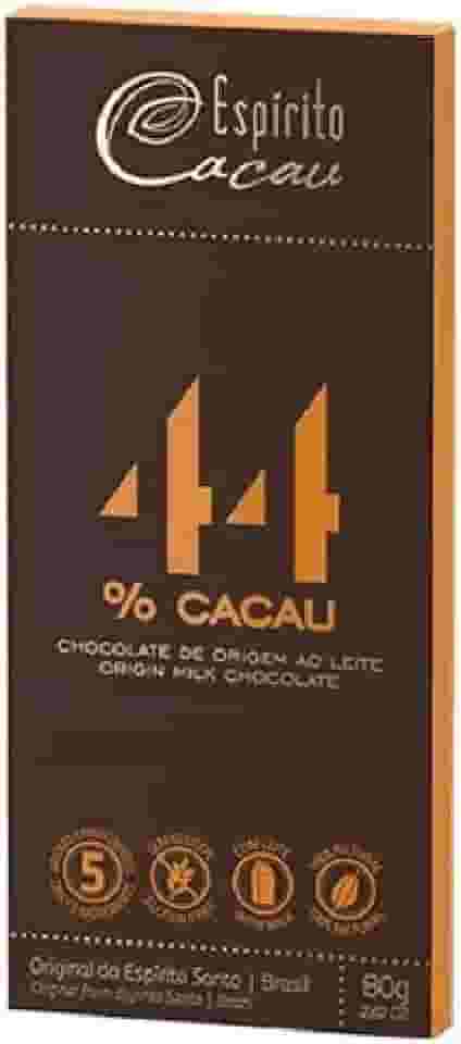 CHOCOLATE 80GR 44% CACAU AO LEITE