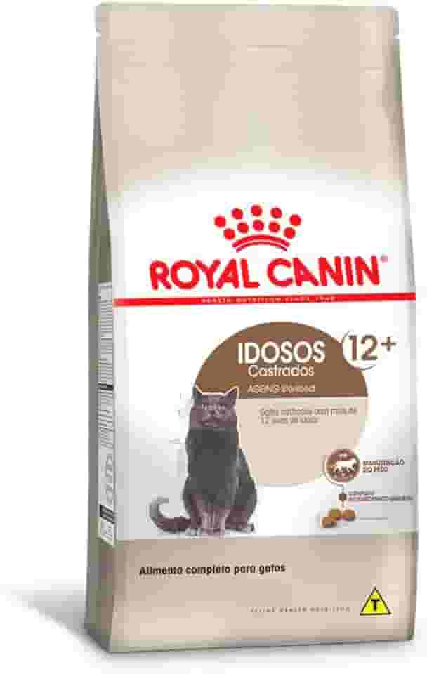 Royal Canin – Ração Seca Gatos Castrados 12+ Senior Acima de 12 Anos – 4kg