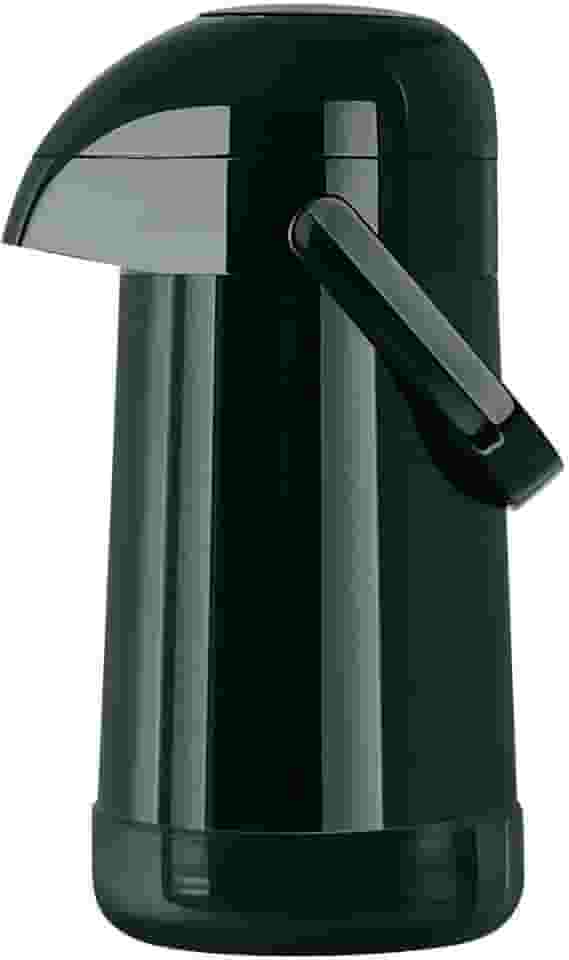 Garrafa Térmica Magic Pump cor Preto 500ml - Jato forte. Exclusivo sistema anti-pingos