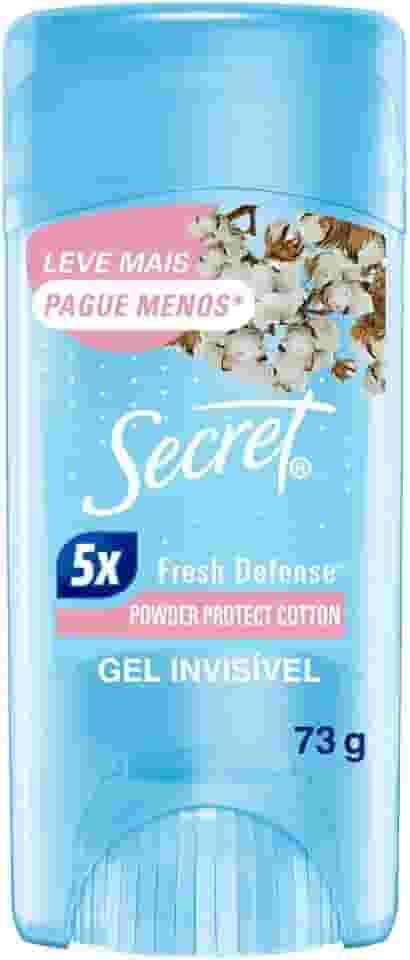 Secret Desodorante Antitranspirante em Gel Powder Protect Cotton 73g