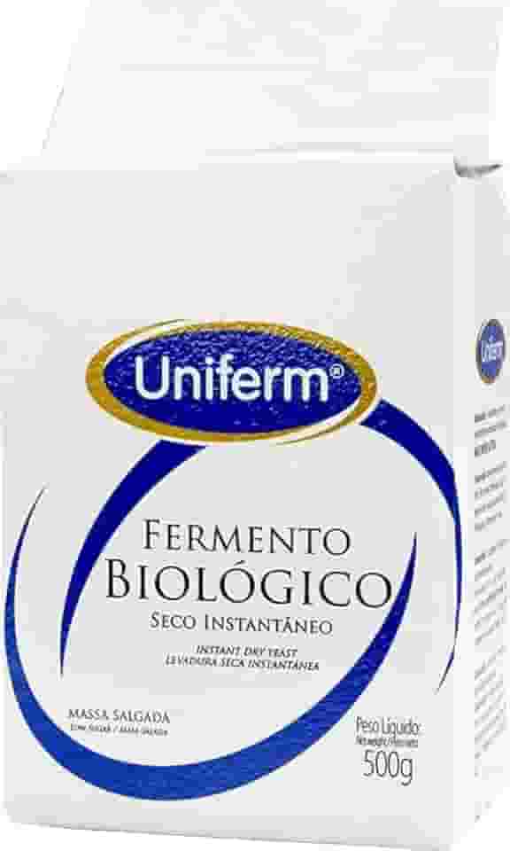 Fermento Seco Instantaneo Massa Salgada 500g Uniferm