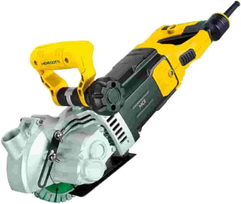 Cortador de Parede Menegotti MCE 2400W 127V – 5 Discos, Corte a Seco e Úmido, Profissional, 40 mm de Profundidade