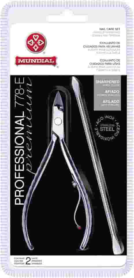 Mundial Alicate Cutícula Inox S/A Prateado