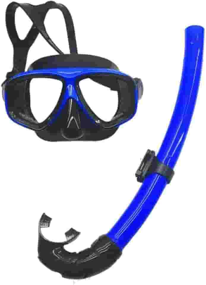 Kit Snorkel E Óculos De Mergulho Profissional Banho Mar Piscina