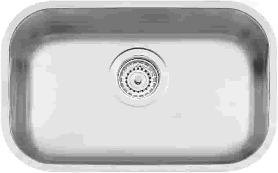 Cuba para Cozinha em Inox Retangular 47x30cm Cromo Acetinado