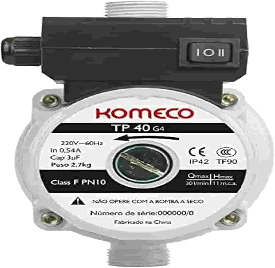 MINIBOMBA DE AGUA TP40 G4 127V 60HZ