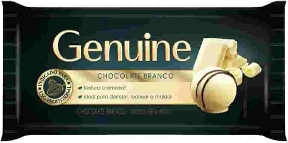Chocolate Genuine Branco barra 1kg