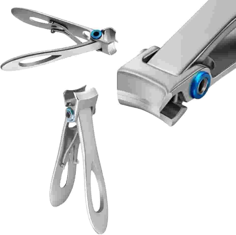 Cortador Unhas Grossas Profissional Aço Inoxidável Unha Grande Dedão Pé Mão Inox Resistente
