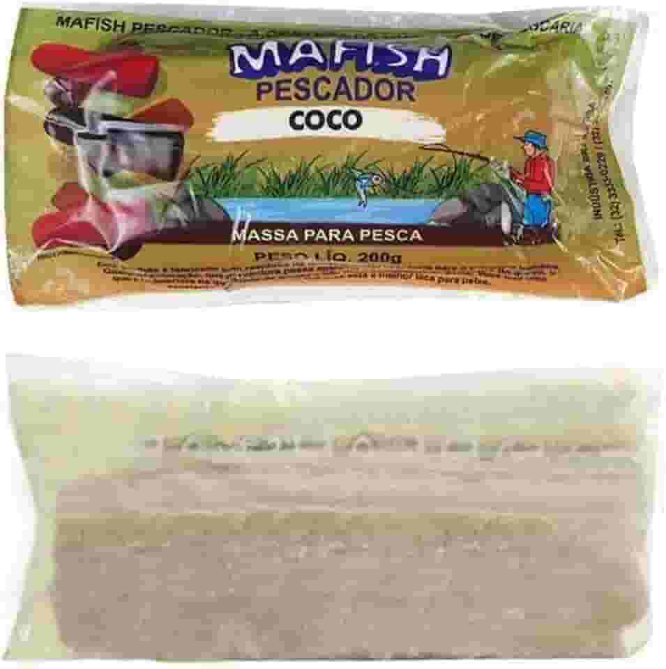 Massa Pronto Pesca Mafish Pescador Fedidinha 200g Coco