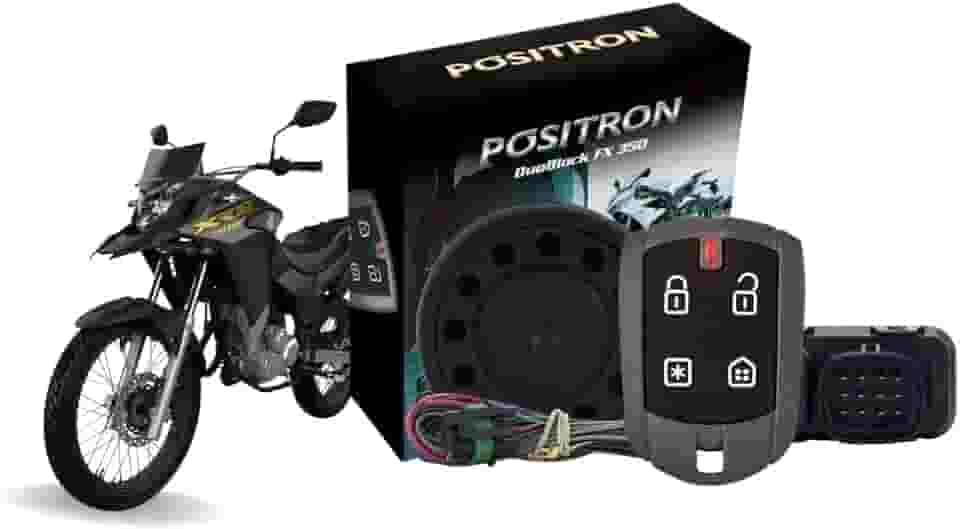 Alarme para Moto Positron Duoblock FX 350 G8 Dedicado Honda XRE 2019/2020 - 1 Unidade