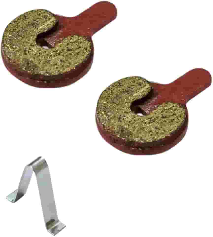 Par De Pastilhas Freio Disco Bicicleta Redonda Bike