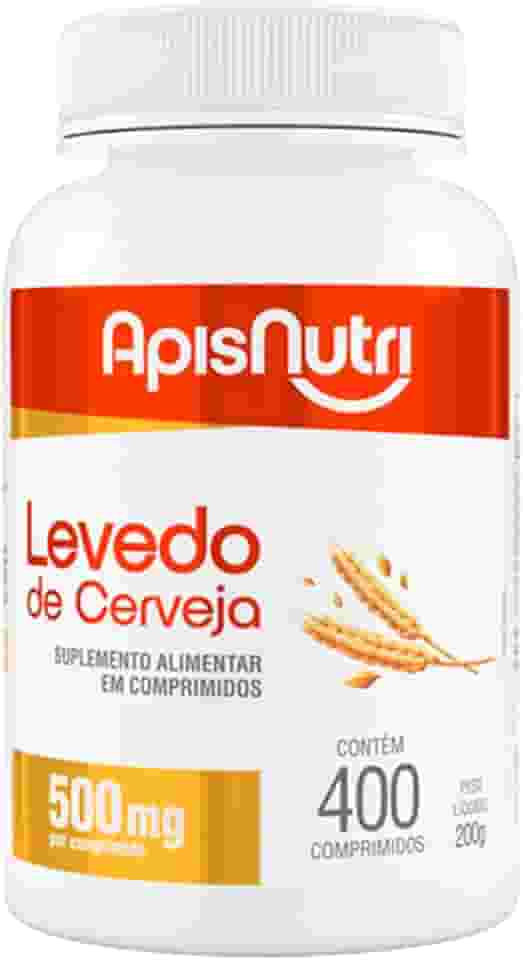 Levedo de Cerveja - 400 Comprimidos - Apisnutri, Apisnutri