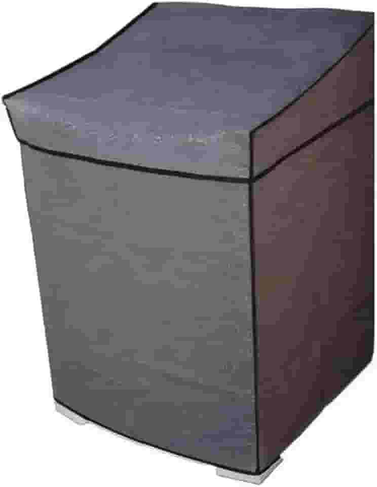 Capa Para Maquina De Lavar Brastemp Electrolux Consul Impermeável 11 A 14 kg (Cinza, G)