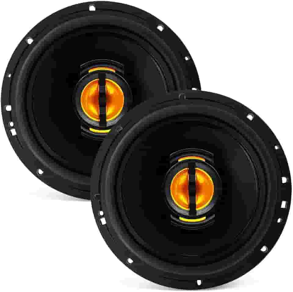 Kit de Alto-falantes Automotivos JB6 Flex 6" 110W 4 Ohms Preto Leson - 2LS055060