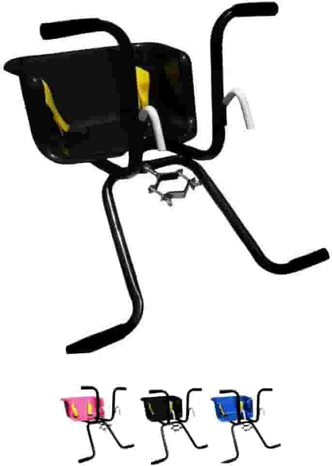 Cadeirinha Infantil Bike Baby Dianteira Preta