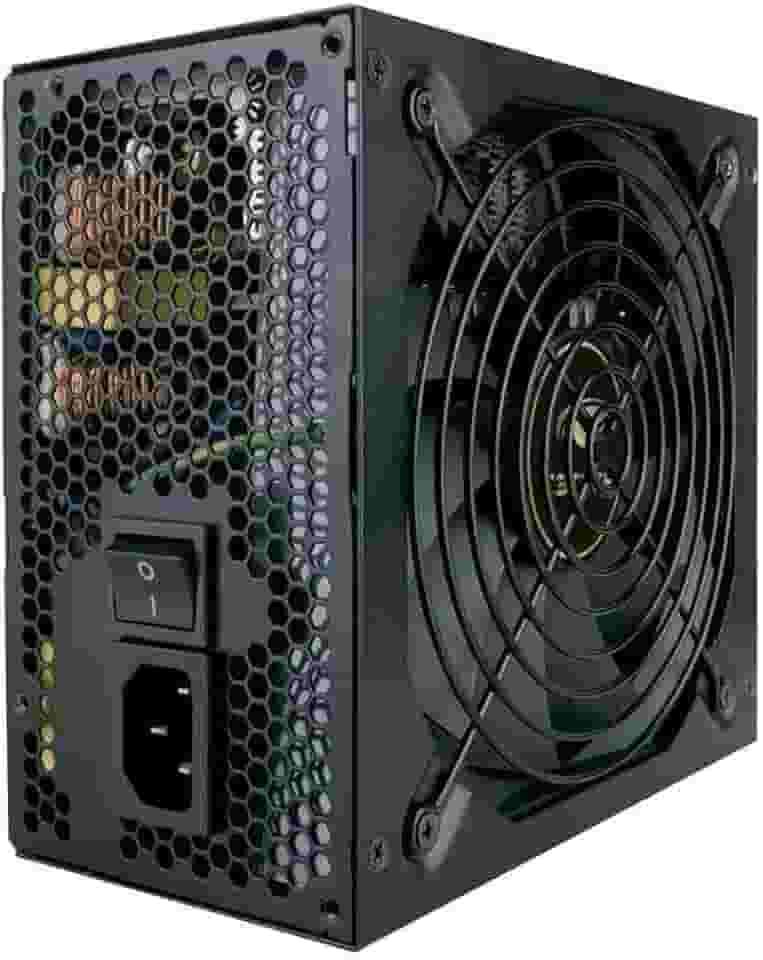 Fonte Gamer C3Tech PS-G500B, Preta,Certificacao 80 Plus Bronze 500w, ATX, PFC ativo Bivolt automatico 115/230V, Cooler 120mm