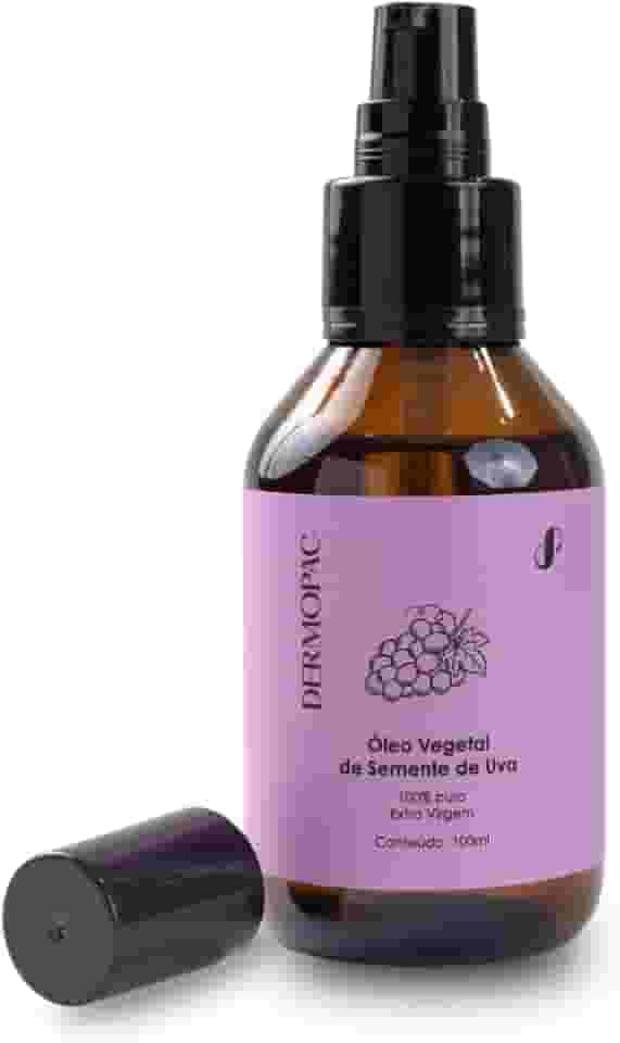 Dermopac Óleo Vegetal de Semente de Uva 100% Puro, 100ml