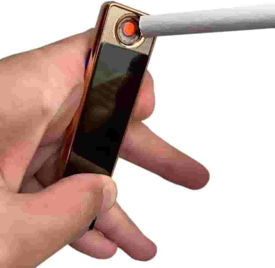 Isqueiro Elétrico Eletrônico Usb Recarregável