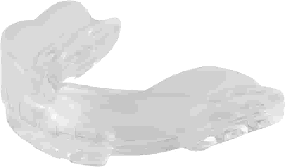 Vollo Sports Mouth Guard, Protetor Bucal Adulto Unissex, Transparente, Unico