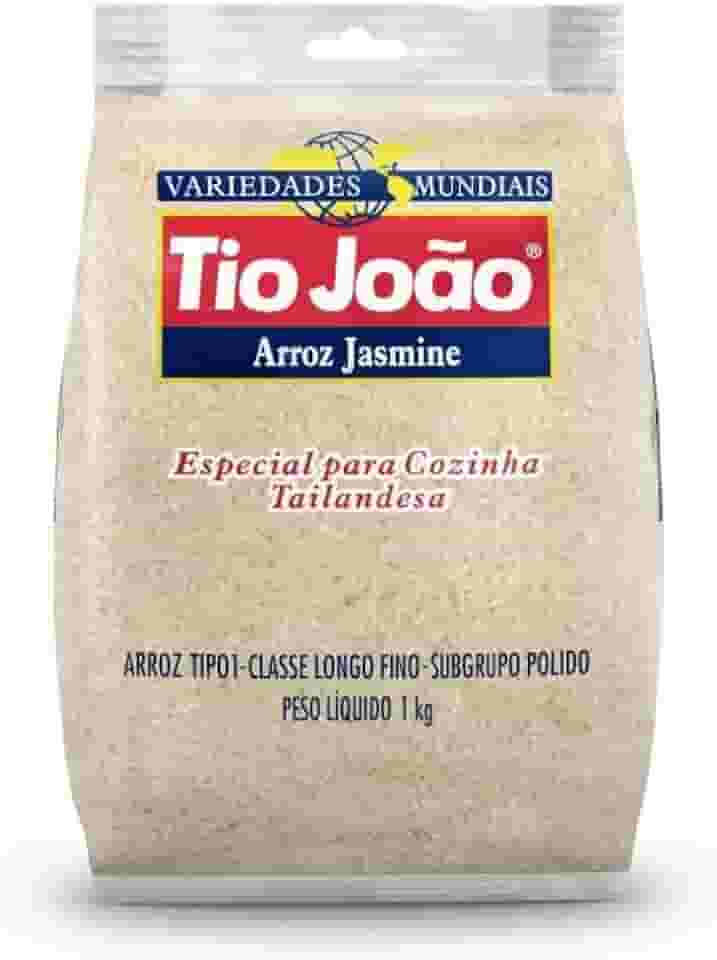 Tio João Arroz Jasmine Variedades Mundiais - 1Kg