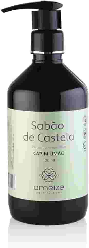 Sabão de Castela Capim Limão 500 ml Válvula Pump