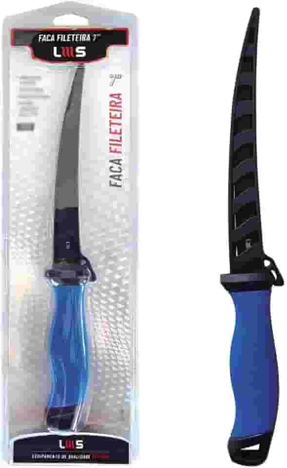 Faca Fileteira Para Pesca 7'' - Lumis