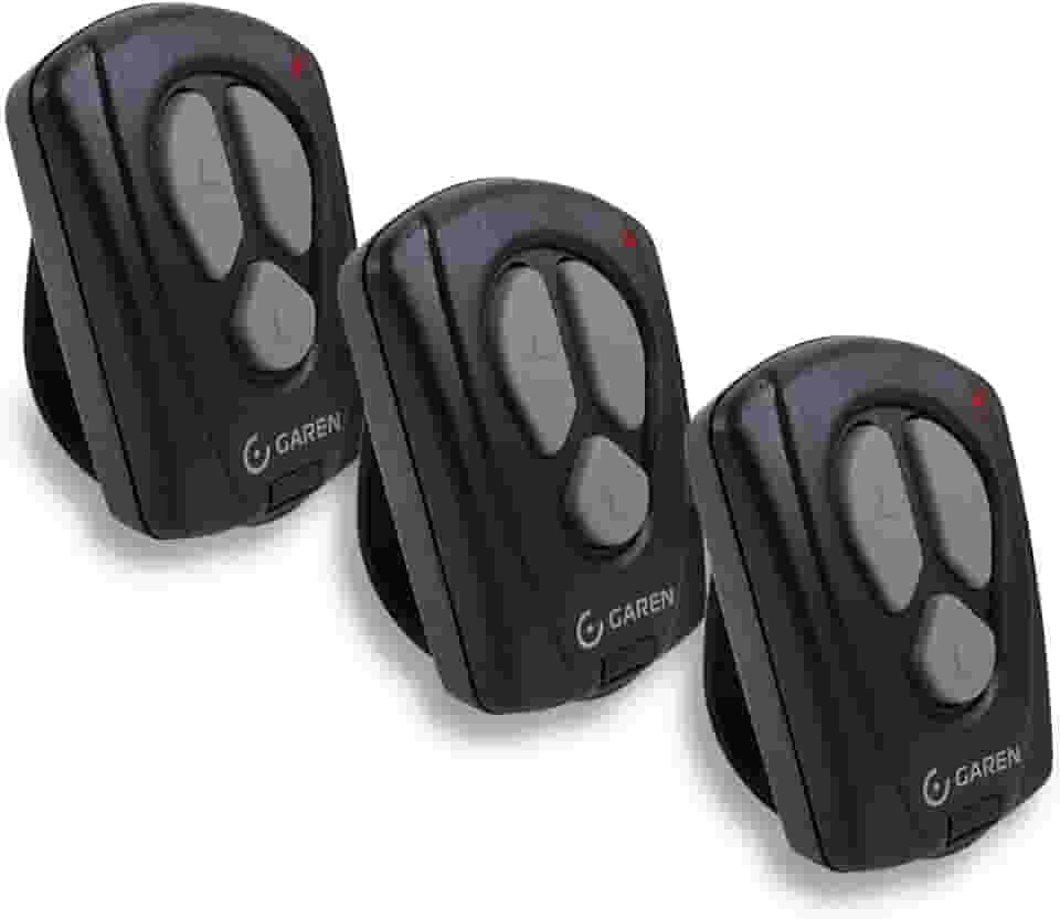 Kit 3 Controle Remoto Garen Tx New 433 Mhz Portão Eletrônico