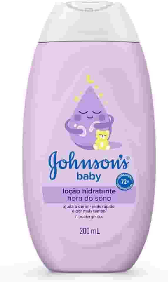 Loção Hidratante Relaxante Para Uso Diário Johnson's Baby Hora Do Sono, 200mL